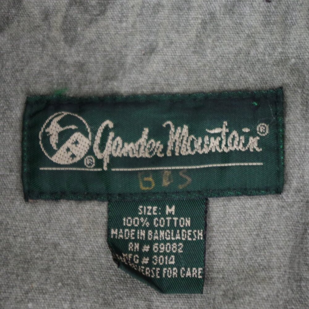 Vintage Gander Mountain Canvas Outdoor Shooting-Fishing-Hunting Vest Medium - Picture 2 of 9